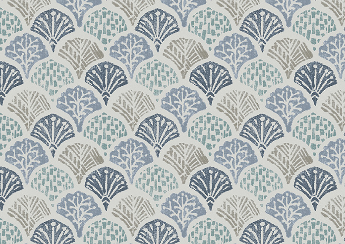 Foxley Faux Silk, Marine - Roman Blind - Image 7